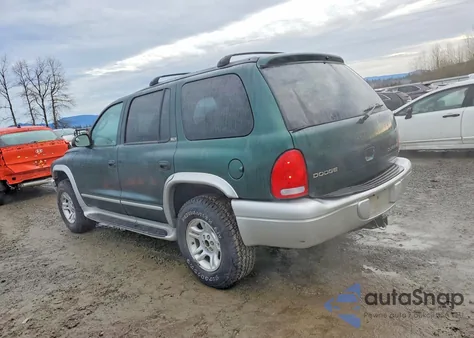 2002 Dodge Durango Slt Plus z USA, uszkodzony, nr VIN 1B4HS58N72F102175